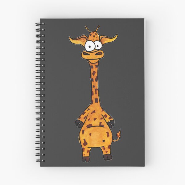Item preview, The Scriptorium Giraffe: Hand-Drawn Whimsical Watercolour Portrait designed and sold by Englandbear.
