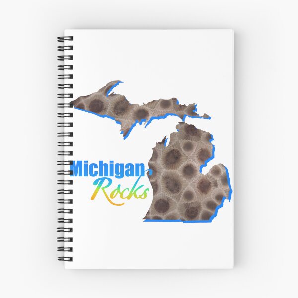 Item preview, The Great Lake state  Petoskey stone pattern, Michigan stone, Michigan Rocks designed and sold by hollycooper.
