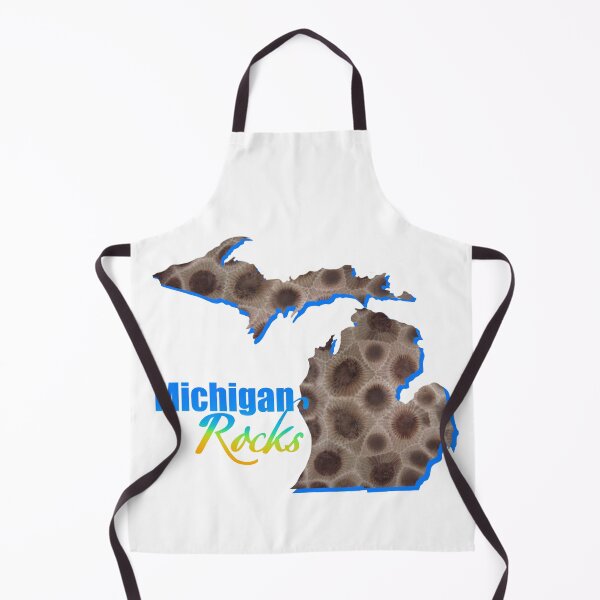 Item preview, The Great Lake state Petoskey stone pattern, Michigan stone, Michigan Rocks designed and sold by hollycooper.