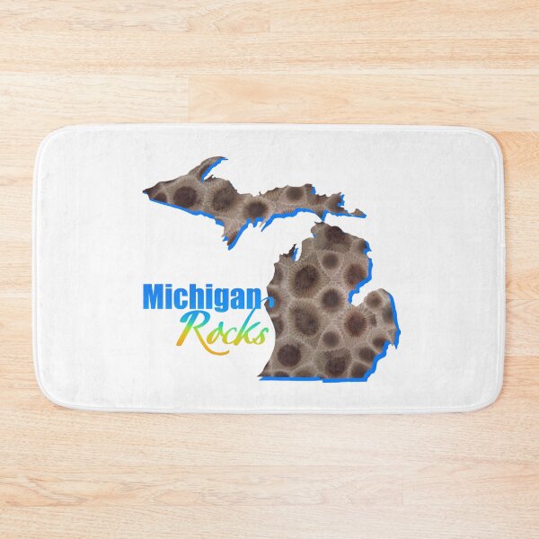 Item preview, The Great Lake state  Petoskey stone pattern, Michigan stone, Michigan Rocks designed and sold by hollycooper.
