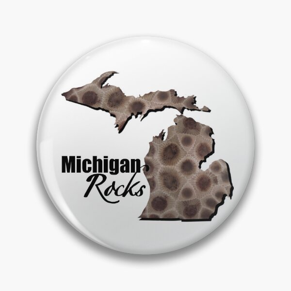 Item preview, Petoskey stone pattern, Michigan stone, Michigan Rocks designed and sold by hollycooper.