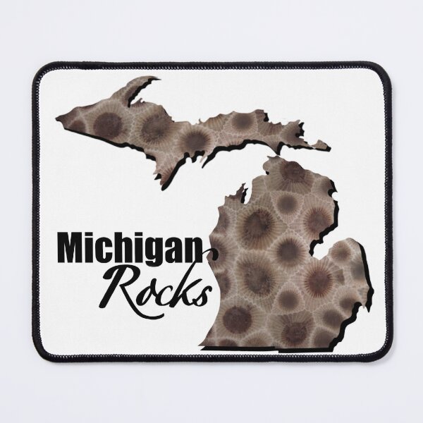 Item preview, Petoskey stone pattern, Michigan stone, Michigan Rocks designed and sold by hollycooper.