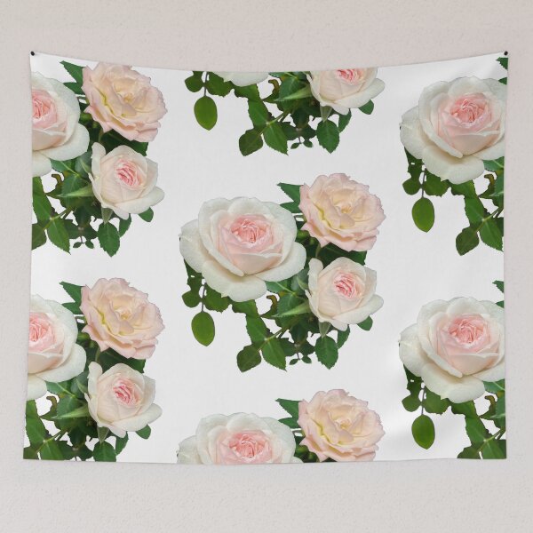 Item preview, Romantic pink and white roses | elegant floral photo  designed and sold by hollycooper.