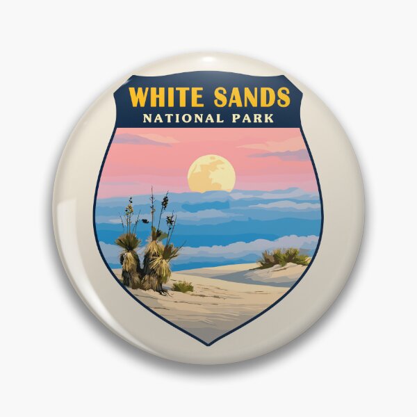 Item preview, White Sands National Park Desert Dunes Sticker designed and sold by Gideon Emmerich.