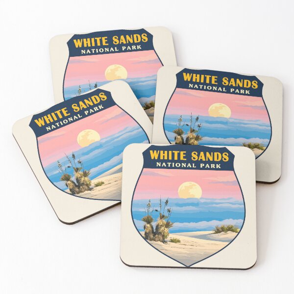 Item preview, White Sands National Park Desert Dunes Sticker designed and sold by Gideon Emmerich.