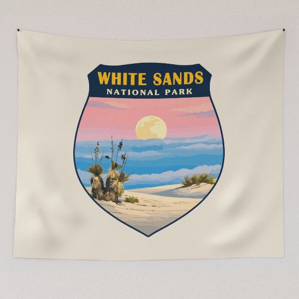 Item preview, White Sands National Park Desert Dunes Sticker designed and sold by Gideon Emmerich.