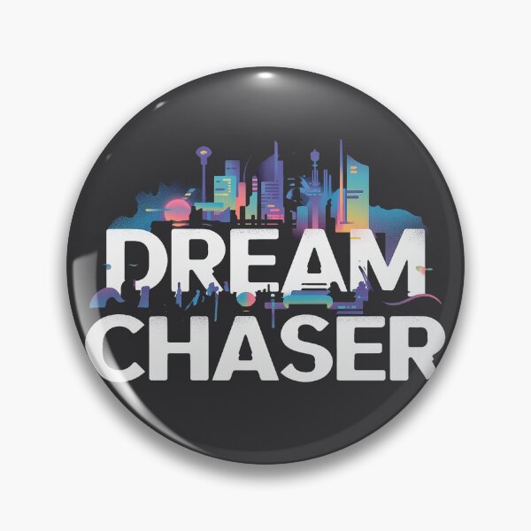 Item preview, Dream Chaser Cityscape Typography – Motivational Urban Art designed and sold by Meivelle.