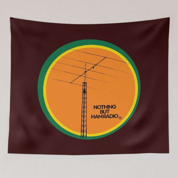 Item preview, NOTHING BUT HAM RADIO YAGI 5 EL T-Shirt designed and sold by NOTHING BUT HAM RADIO.