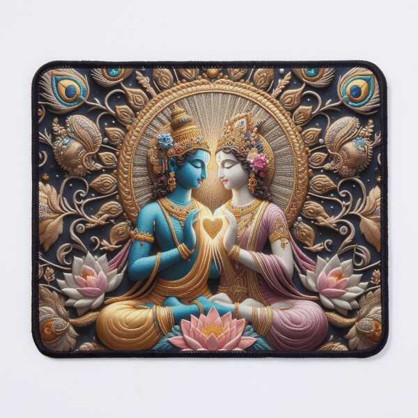 Item preview, Radha Krishna Sacred Union Meditation designed and sold by ApproachingZion.