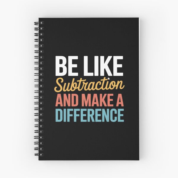 Item preview, Be Like Subtraction And Make A Difference Math Teacher designed and sold by joyouartArt.