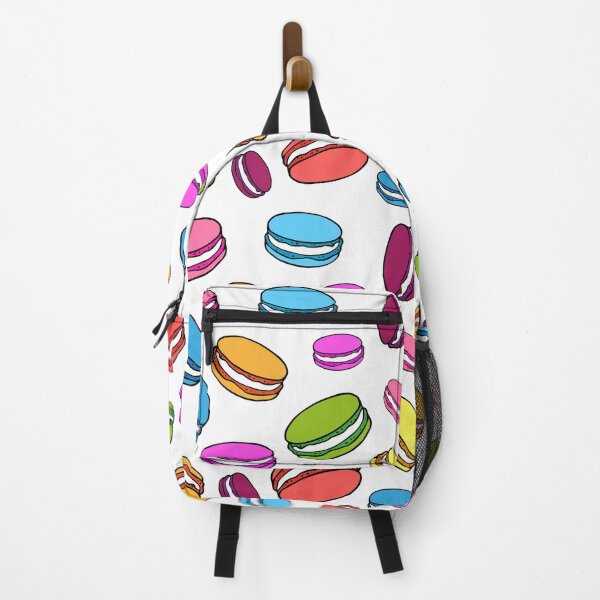 Item preview, Macaron Pattern | Colorful Cute Dessert Illustration designed and sold by viktoriaart0303.