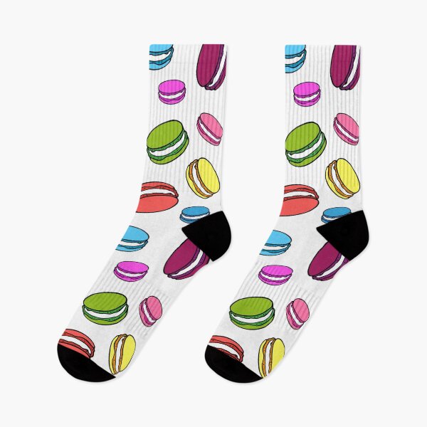 Item preview, Macaron Pattern | Colorful Cute Dessert Illustration designed and sold by viktoriaart0303.