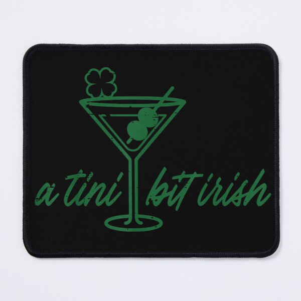 Item preview, A Tini Bit Irish Martini St Patricks Day Lucky Shamrock Green designed and sold by Phil Ben.