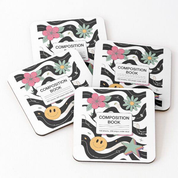 Item preview, Matching Group Halloween Teacher Composition Book Notebook designed and sold by angolinnArt.