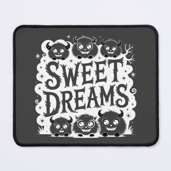 Item preview, Sweet Dreams Cute Monsters White Version designed and sold by Shoot-The-Moon.