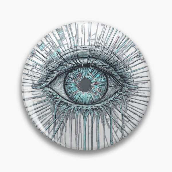 Item preview, Cyber Eye – Y2K Futuristic Chrome Vision designed and sold by ZChrome.