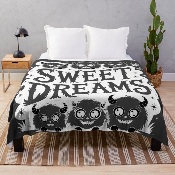 Item preview, Sweet Dreams Cute Monsters White Version designed and sold by Shoot-The-Moon.