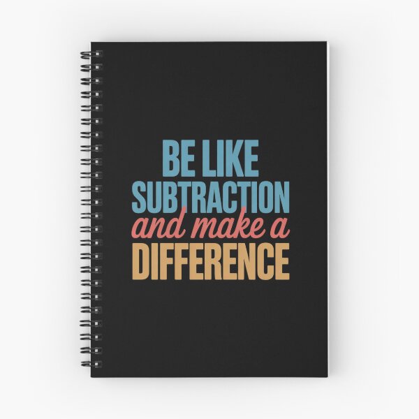 Item preview, Be Like Subtraction And Make A Difference Math Teacher3 designed and sold by joyouartArt.