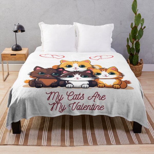 Item preview, My Cats Are My Valentine. designed and sold by Dinasshop.