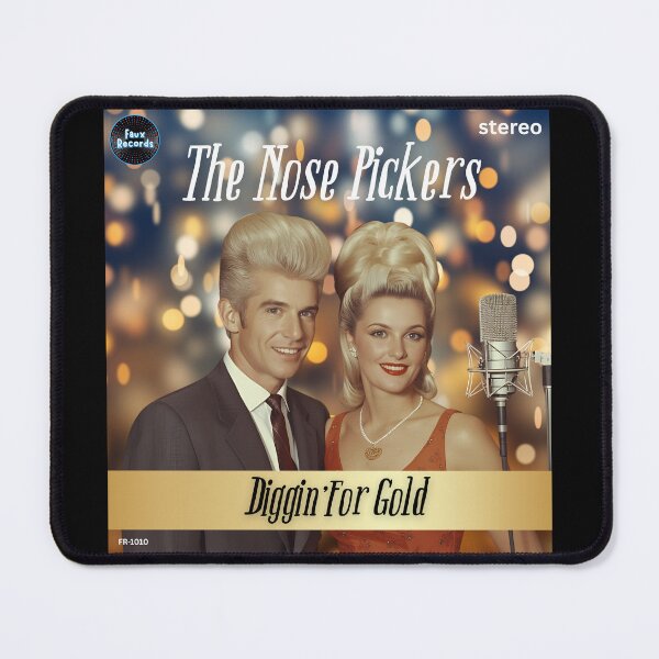 Item preview, RECORD COVER: The Nose Pickers - Diggin' For Gold - Faux Records fake vinyl albums designed and sold by DesignsFromTW-S.