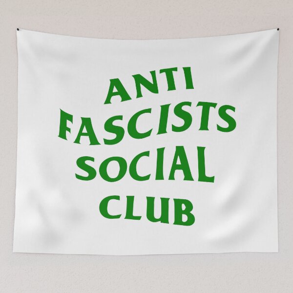 Item preview, ANTI FASCISTS SOCIAL CLUB designed and sold by oddwonders.