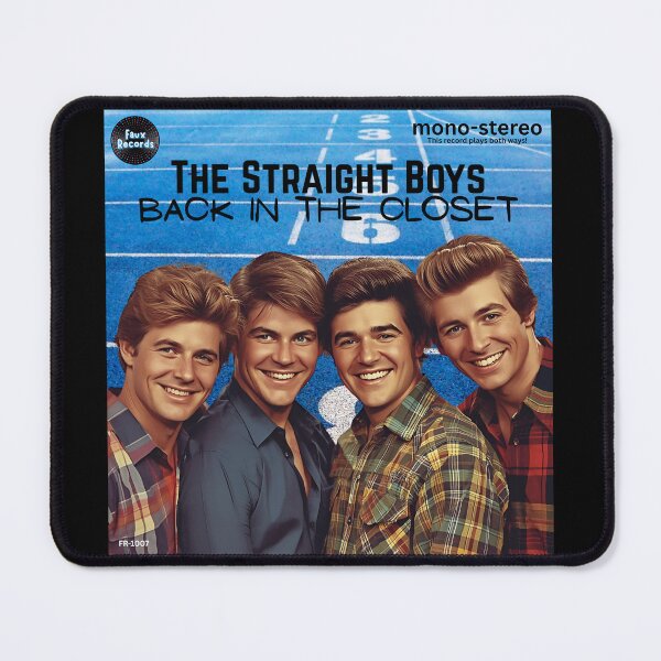 Item preview, RECORD COVER: The Straight Boys - Back In The Closet - Faux Records fake vinyl albums designed and sold by DesignsFromTW-S.