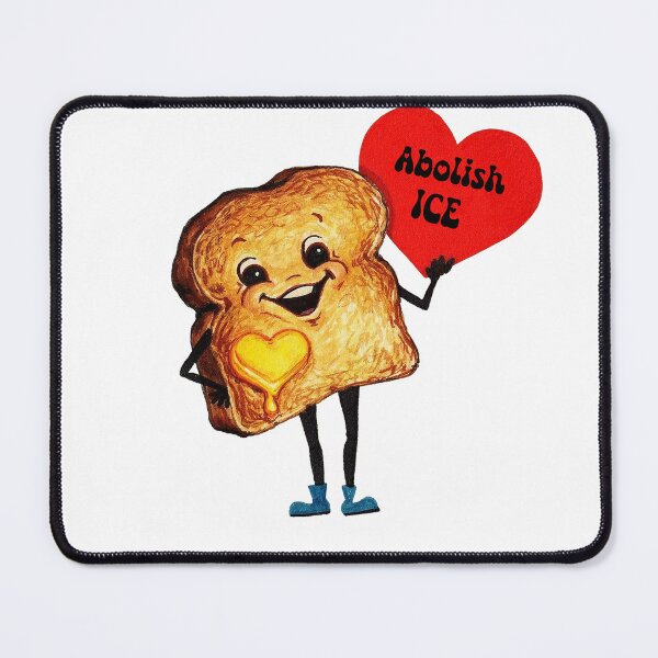 Item preview, Abolish ICE Protest Toast Sticker designed and sold by IndieCharms.