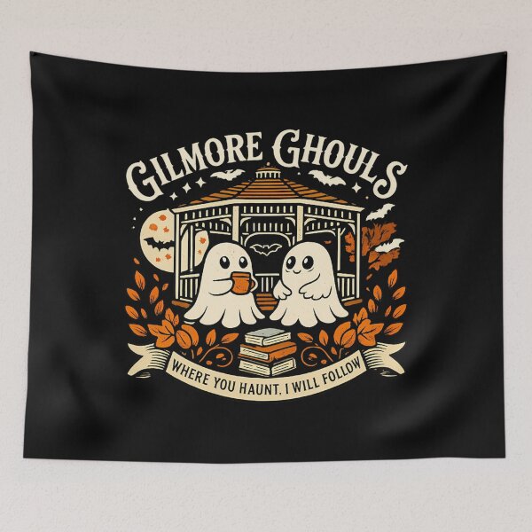 Item preview, Gilmore Ghouls Where You Haunt I Will Follow Halloween Boo designed and sold by Blackfanta.