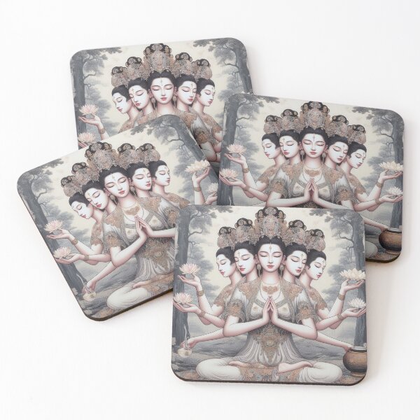 Item preview, Divine Serenity: Quan Yin's Lotus Embrace designed and sold by ApproachingZion.
