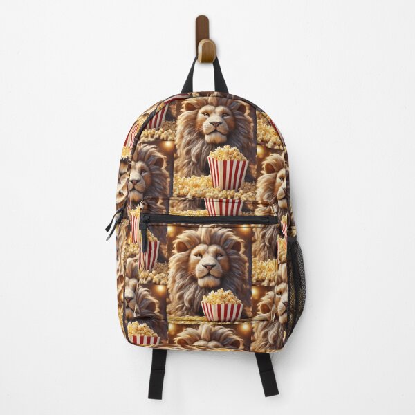 Item preview, A lion with popcorn designed and sold by TheLightArt.