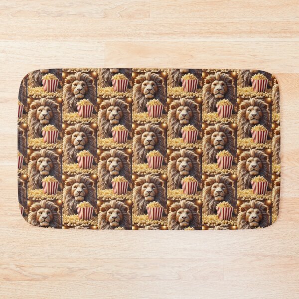 Item preview, A lion with popcorn designed and sold by TheLightArt.