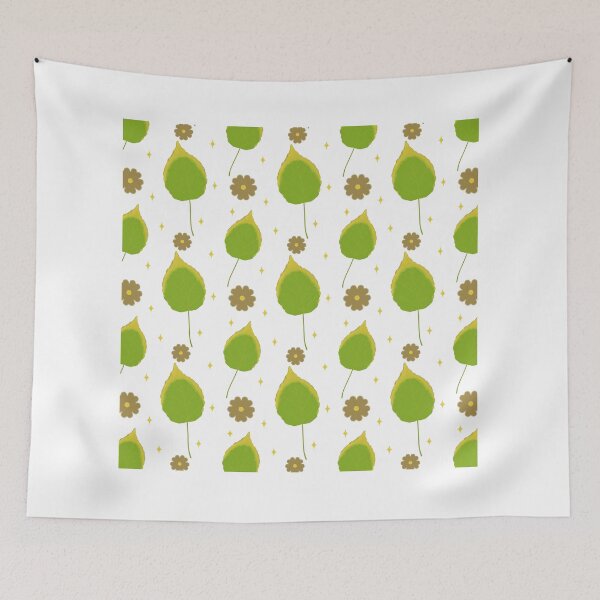 Item preview, Green Pear Leaf Seamless Pattern. designed and sold by Teenidesign .