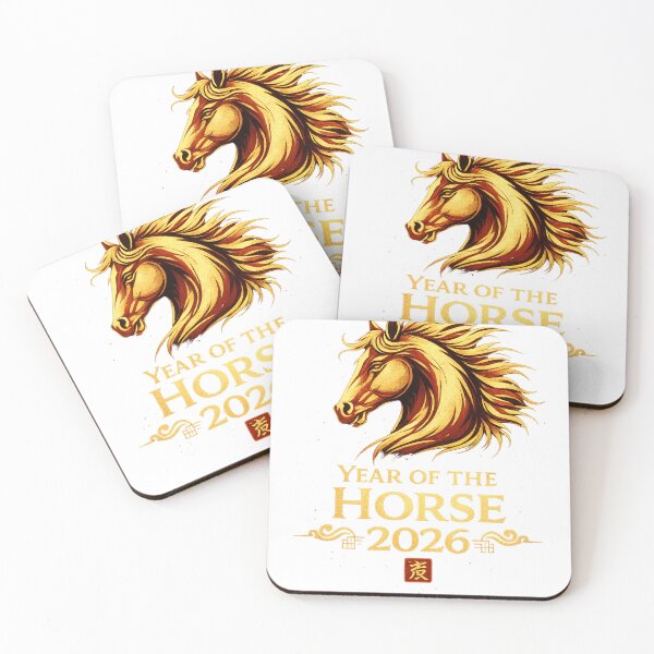 Item preview, Year of the Horse 2026 Chinese New Year Shirt – Gold Zodiac Horse Lunar New Year Gift designed and sold by smilup.