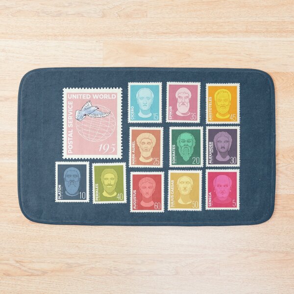 Item preview, Philosphen stamp collection designed and sold by sanbrill.