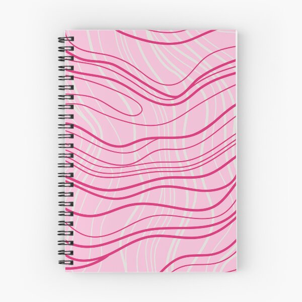 Item preview, Modern Pink Wavy Line Art - Home & Office Decor - T-Shirts designed and sold by ArtwithRabbit.