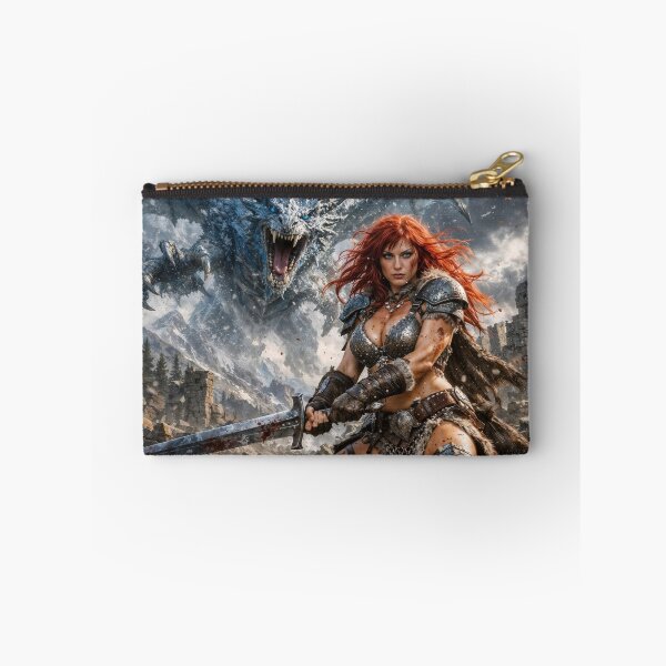 Item preview, Red Sonja — Frostwyrm Siege designed and sold by Samantha AI Artist.