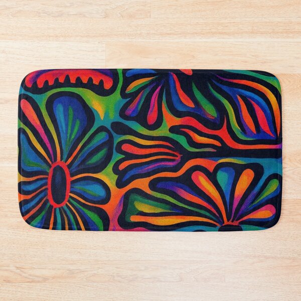 Item preview, Abstract Floral Psychedelic - Groovy 70s Retro Pattern designed and sold by TSE DESIGN.
