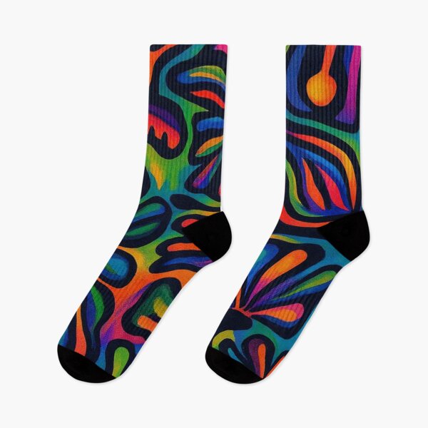Item preview, Abstract Floral Psychedelic - Groovy 70s Retro Pattern designed and sold by Stone-T .