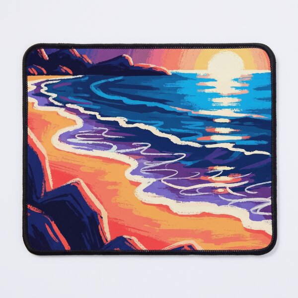 Item preview, Calming Ocean Scene Painterly Aesthetic designed and sold by Olivra.