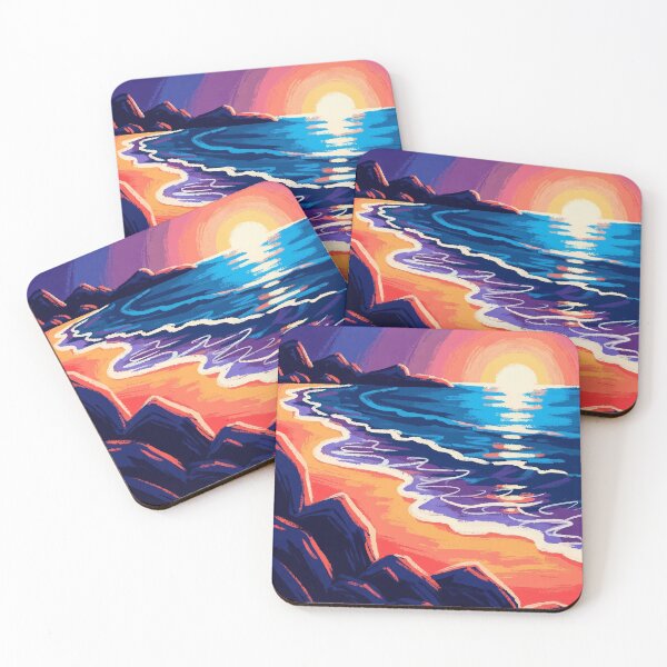 Item preview, Calming Ocean Scene Painterly Aesthetic designed and sold by Olivra.