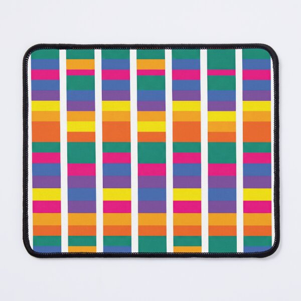 Item preview, Vibrant Colorful Vertical Geometric Barcode Pattern designed and sold by DGtaLrtcom.