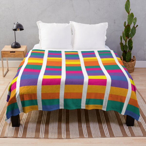 Item preview, Vibrant Colorful Vertical Geometric Barcode Pattern designed and sold by DGtaLrtcom.