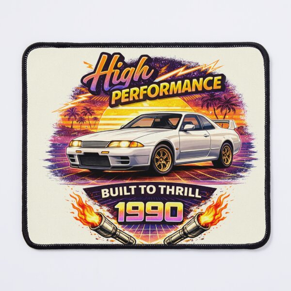 Item preview, High Performance 1990 Retro Sports Car AI Grap designed and sold by Cleora Visuals.