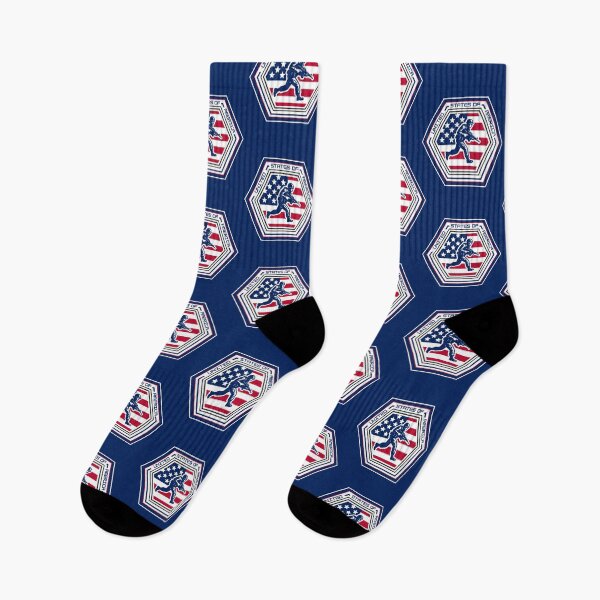 Item preview, United States of America Hexagon Emblem War Fighter – Patriotic Flag Design for Veterans, Military Families, and Proud Americans designed and sold by GFamilyC.