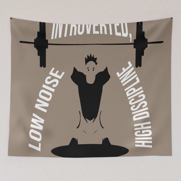 Item preview, Introverted, low noise high discipline designed and sold by ShuaibDesigns.
