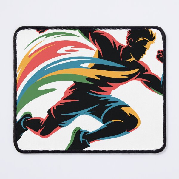 Item preview, Minimal Parkour Motion – Abstract Vector Streetwear Design designed and sold by SportsShift.