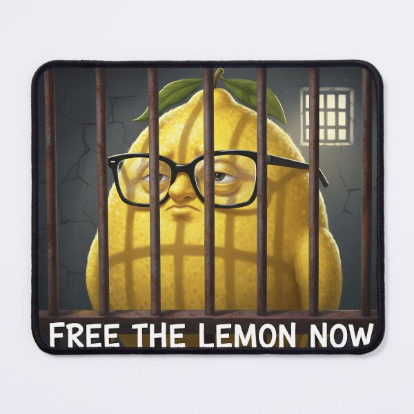 Item preview, Free The Lemon Now Shirt - Funny Lemon Graphic Tee | Humorous Fruit Protest T-Shirt | Sarcastic Food Pun Apparel Gift designed and sold by designsjmc.