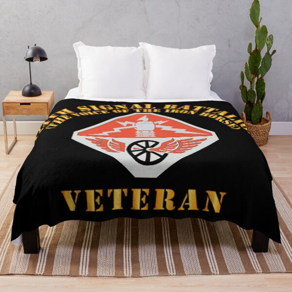 Item preview, Army - 124th SIgnal Bn - The Voice of the Iron Horse - SSI - Veteran  X 300 designed and sold by Military Insignia Products.