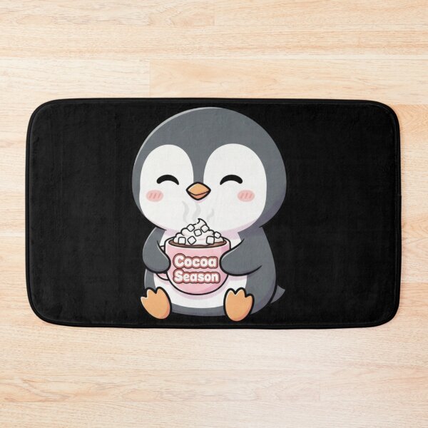 Item preview, Cocoa Season Cute Penguin Illustration – Kawaii Winter PNG Digital Download designed and sold by CozyPops.