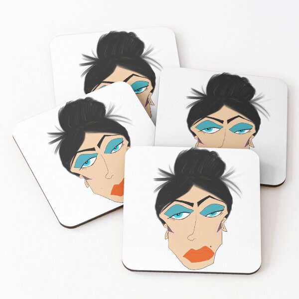 Item preview, Icy Blue  designed and sold by Sketchy Ladies.